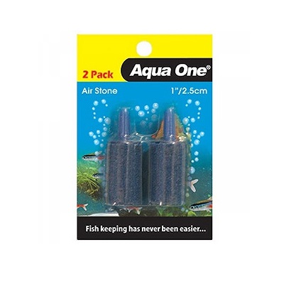 Airstone 2.5cm Cylinder 2 Pack