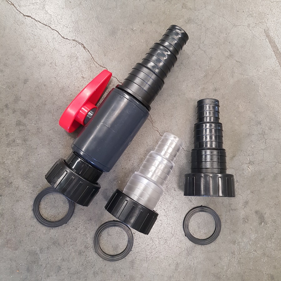 Hosetail Fittings for Pressure Filters