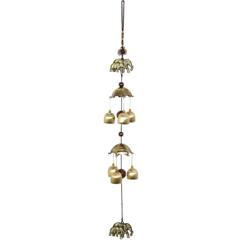 Elephant Twin Hat Wind Chime