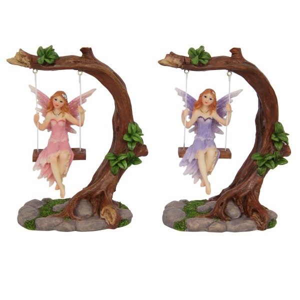 Fairy on Tree Swing