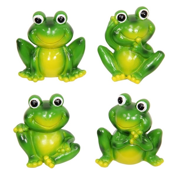 Happy Garden Frog