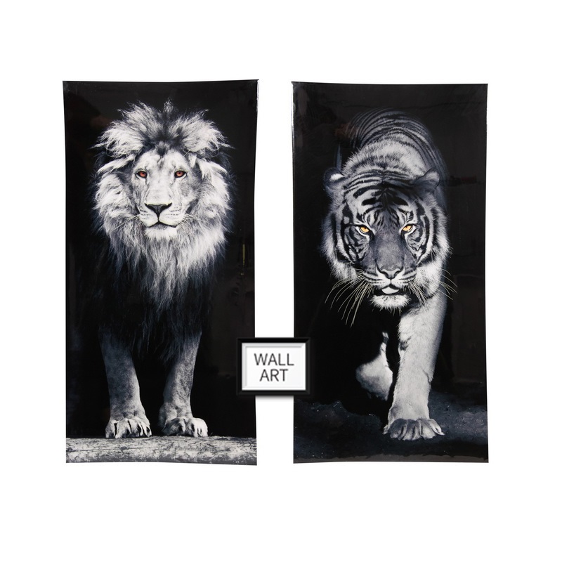 Lion / Tiger Canvas Wall Art