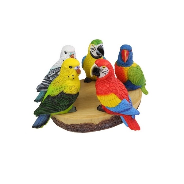 Budgie / Parrot / Lorikeet Shelf Sitter Birds