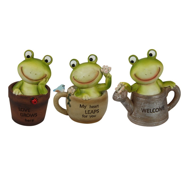 Cute Frog in Pot / Mug / Can