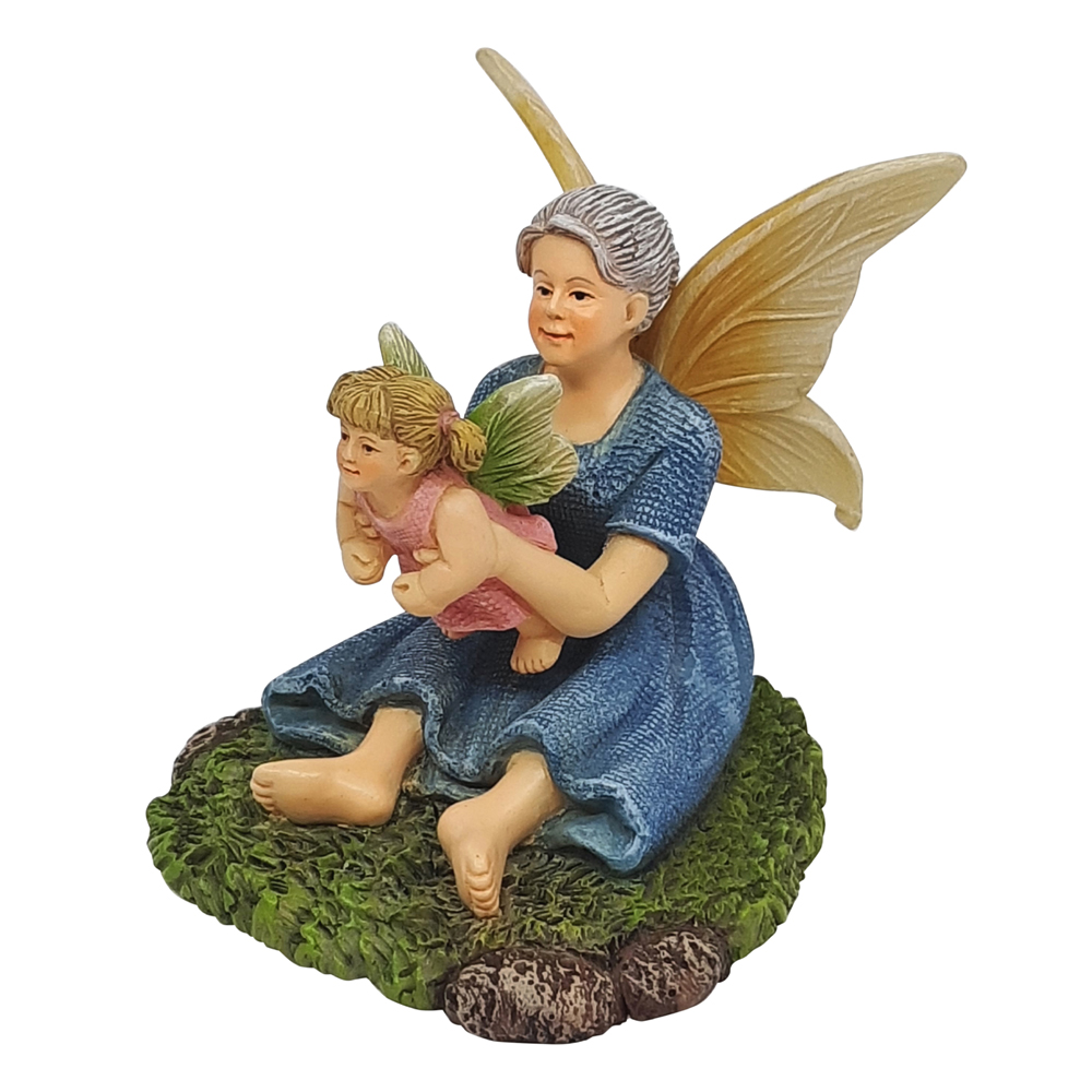 Grandma Fairy with Granddaughter – Learning to Fly