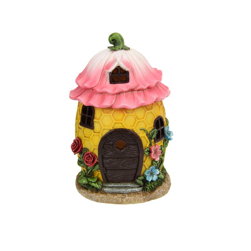 Solar Fairy Garden Honeycomb House