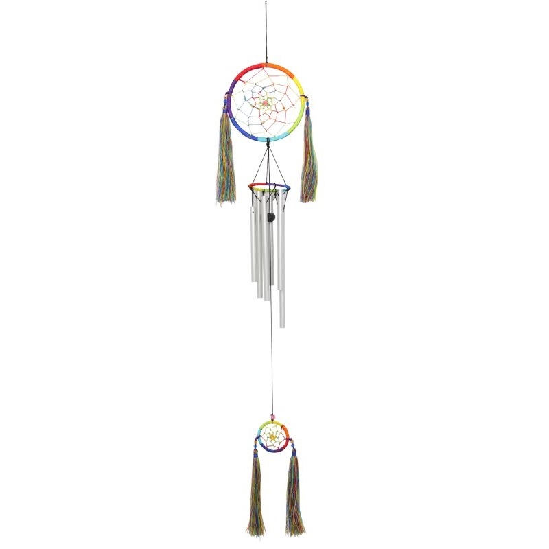 Rainbow Chakra Dream Catcher Chime