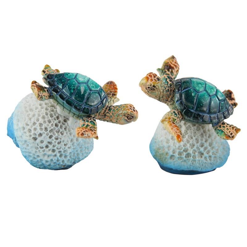 Blue Turtle on Coral