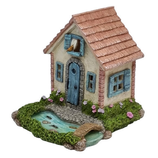 Riverside Fairy Cottage W/Opening Door