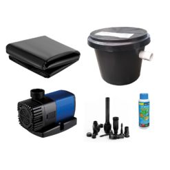PVC Liner 3m x 3m Complete Pond Kit