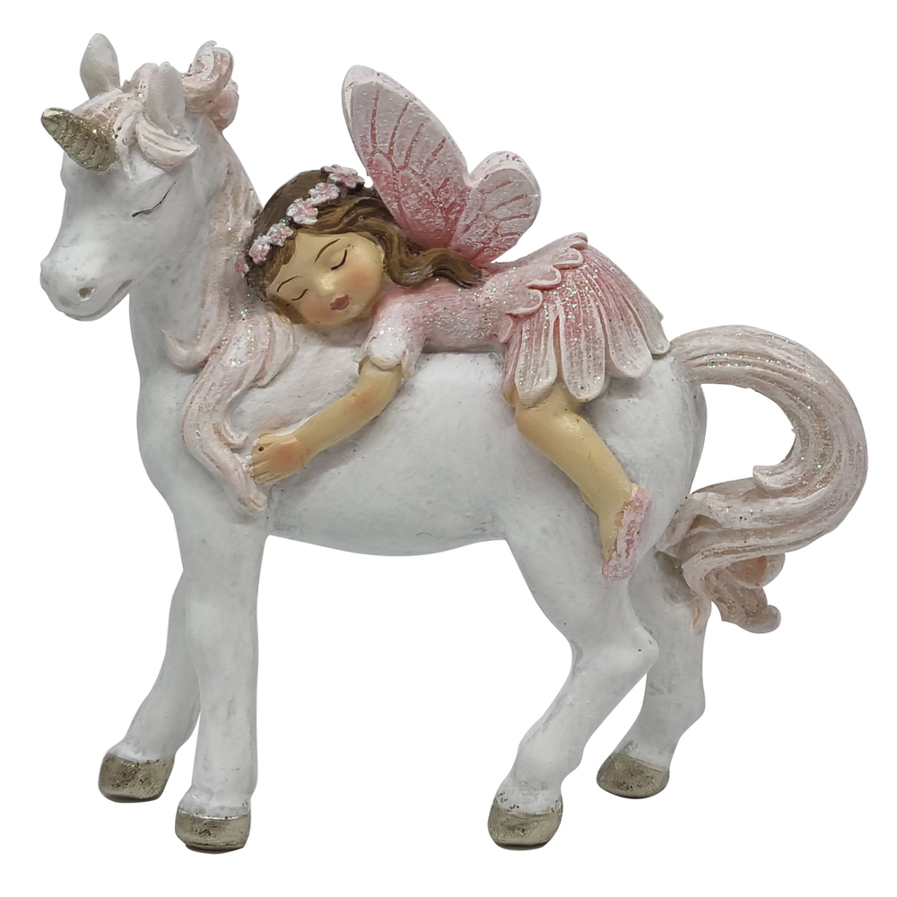 Flower Garden Fairy with Unicorn