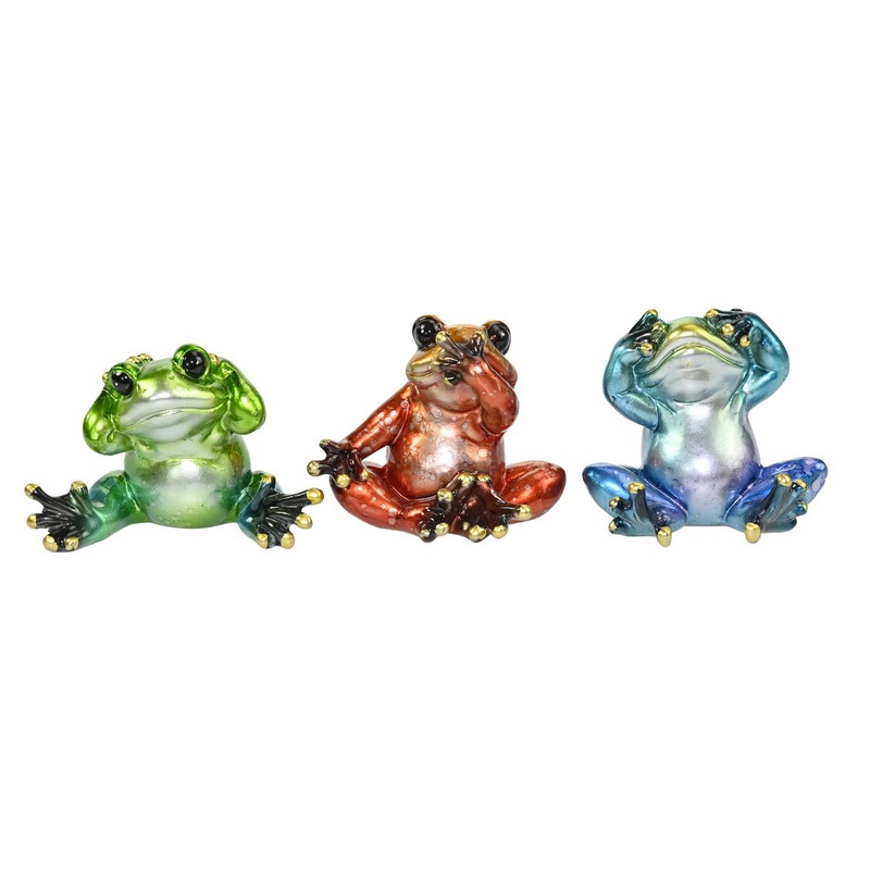Shiny Wise Frogs