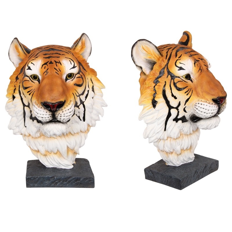 Tiger Head Bust