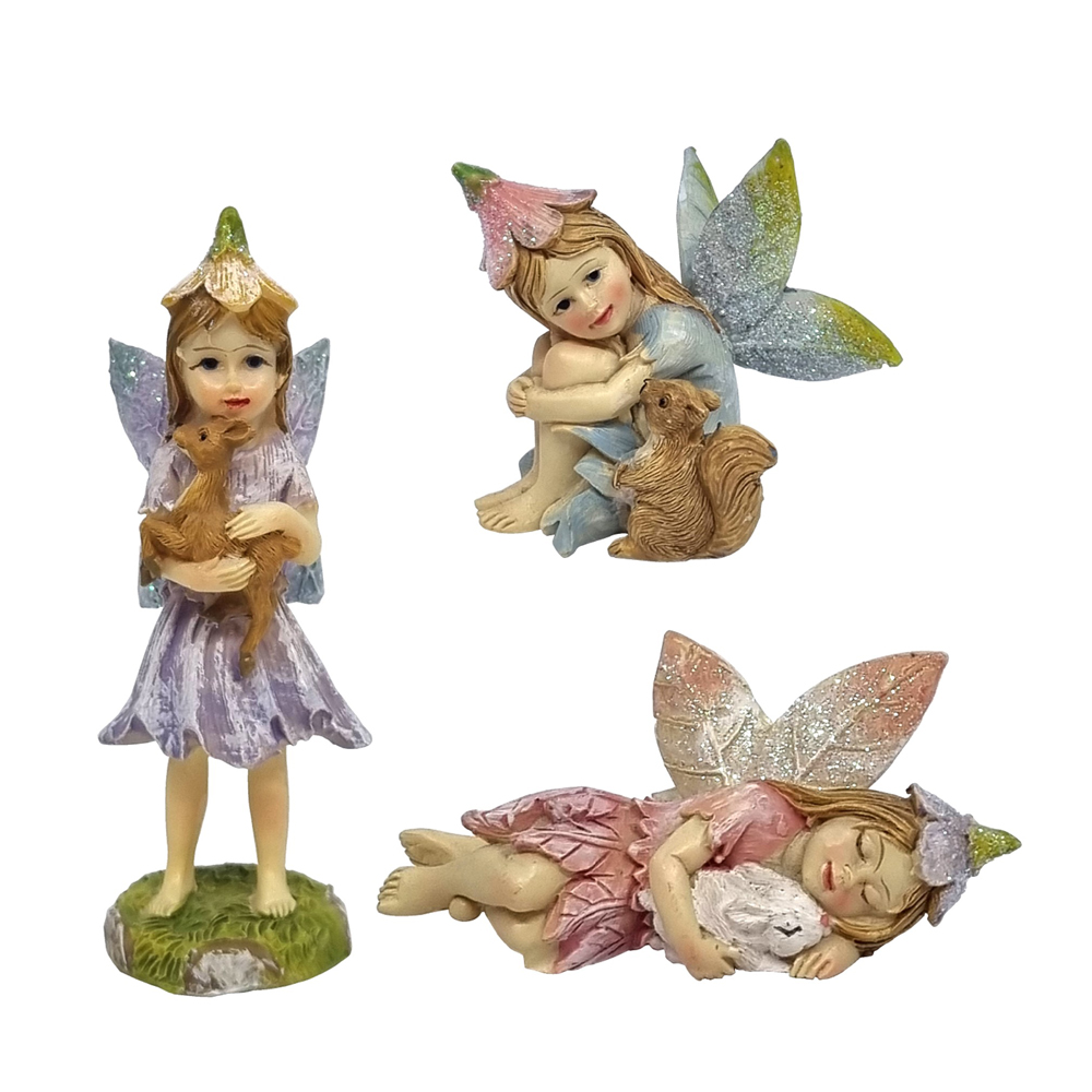 Garden Fairies w/Animals