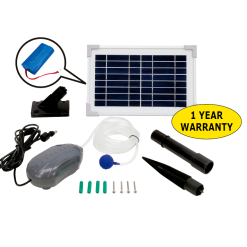 DSAir-B – Solar Air Pump w/Battery Back-up