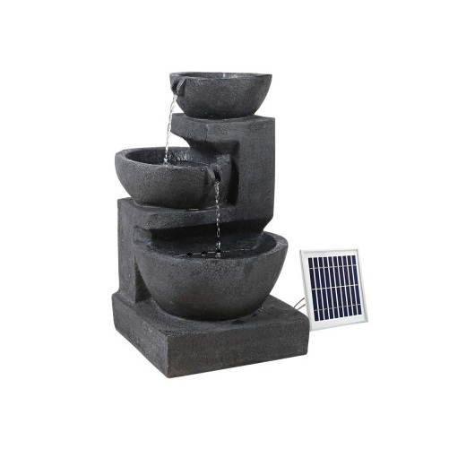 Three-Tier Solar Water Feature – ONLINE ONLY!
