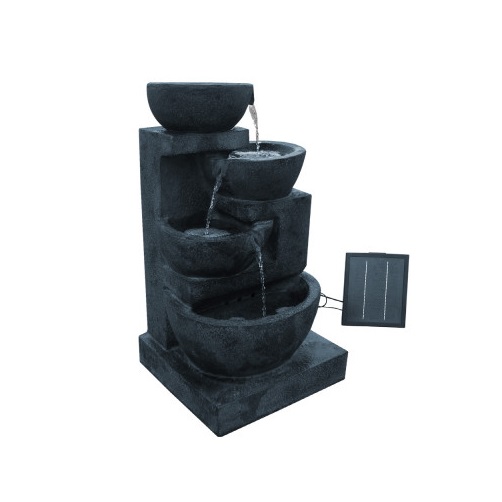 Four-Tier Solar Water Feature – ONLINE ONLY!