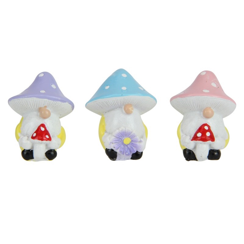 Gnome w/Mushroom Hat – Mini