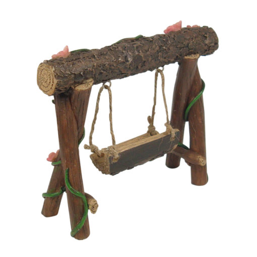 Fairy Garden Swing Bench