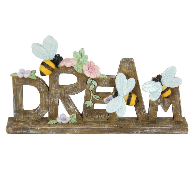 Dream Plaque w/Buzzing Bees