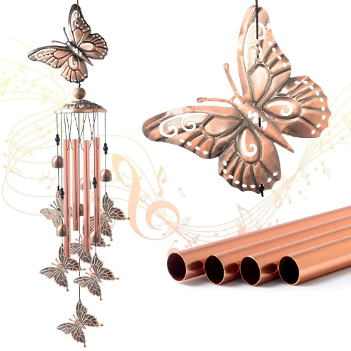 Butterfly Wind Chime W/Bells