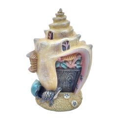 Conch Shell House w/Turtle