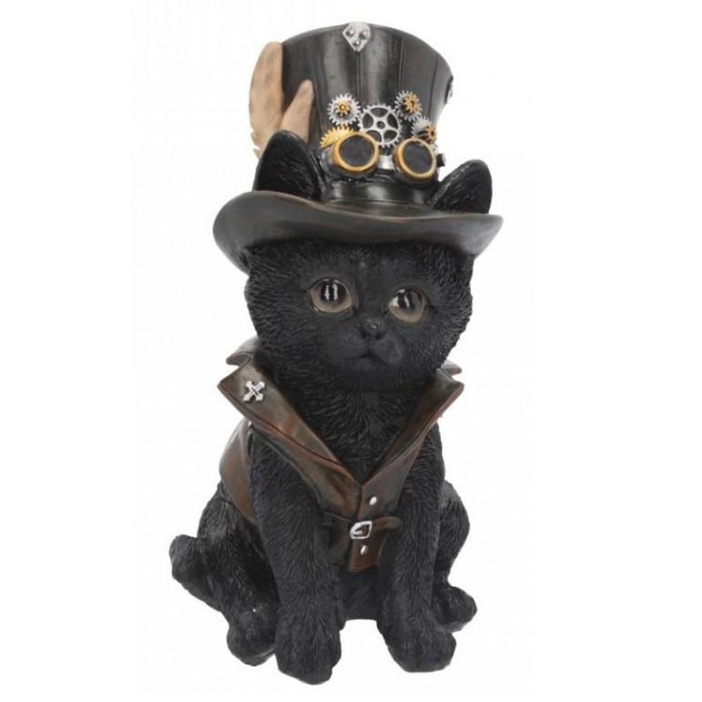 Steampunk Kitten w/Hat