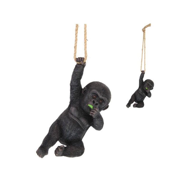 Hanging Black Bay Gorilla