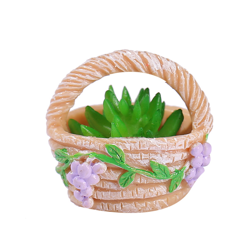 Miniature Flower Basket