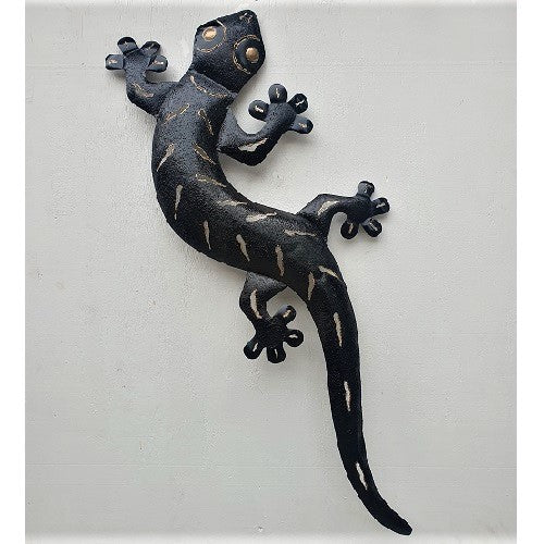 Gecko Metal Wall Art 100cm