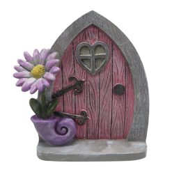Fairy Door w/Flower