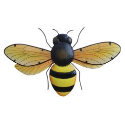 Bee Metal & Glass Wall Art