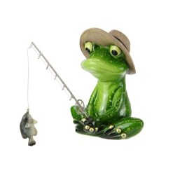 Fishing Frog w/Hat