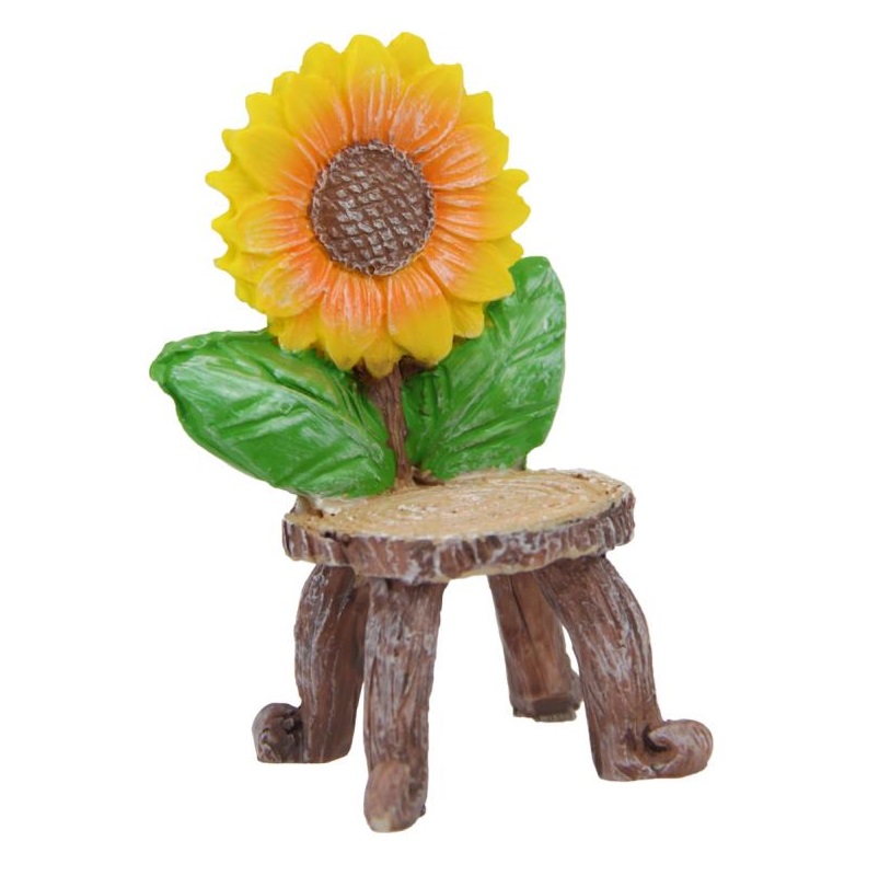 Fairy Garden Sunflower Chair