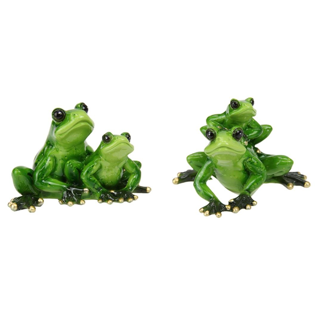 Marble Look Frogs Hugging