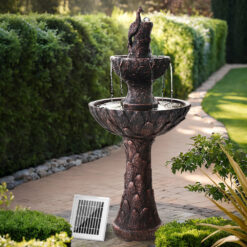 Solar Peacock Water Feature - ONLINE ONLY!