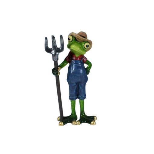 Marble Look Garden Frog
