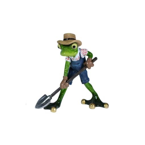Marble Look Garden Frog