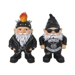 Standing Biker Gnome