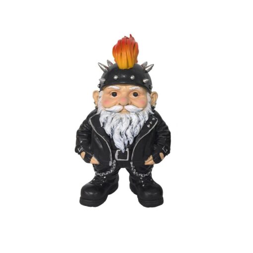 Standing Biker Gnome