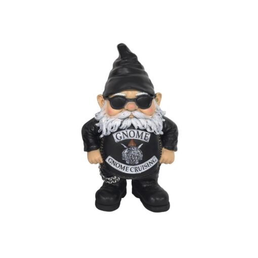 Standing Biker Gnome