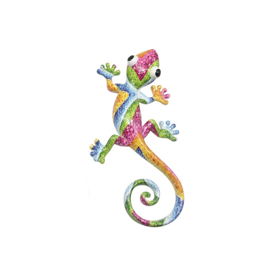 Rainbow Lizard Wall Art